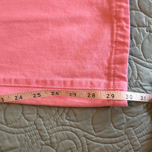 Princess Polly Pink Women's High Rise Flare Jeans Size 4 - Picture 6 of 11